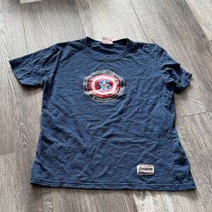 Avengers Blue Graphic T-Shirt